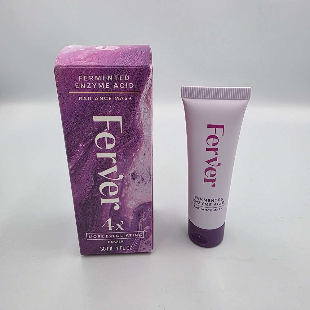 Ferver Fermented Enzyme Acid Radiance 4X Mask 30 ML/ 1 oz. New In Box